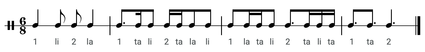 Rhythm Counting Systems